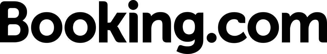 Logo ufficiale di Booking.com, portale partner di Phoenix Rental Solutions per la gestione degli affitti brevi.