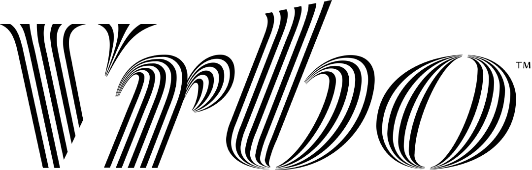 Logo ufficiale di Vrbo, piattaforma partner di Phoenix Rental Solutions per la promozione degli affitti brevi.